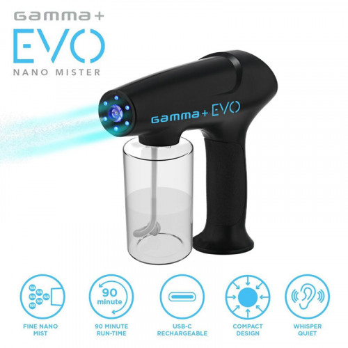Gamma Più - Nebulizzatore Elettronico Evo Nano Mister Black