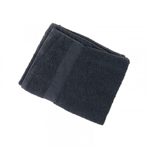 Asciugamano Nero in Cotone 50x90cm