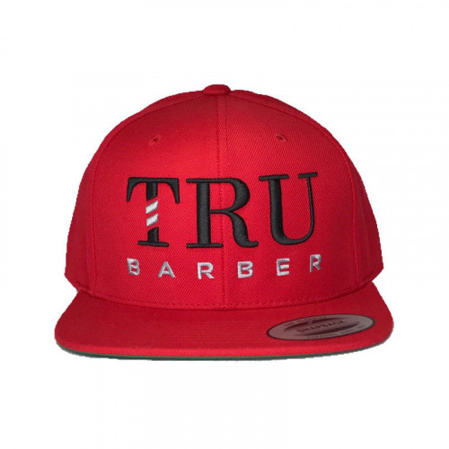 trubarber-cappello-barber-barbiere-red-snapback