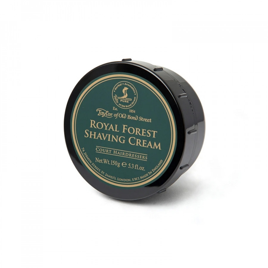 Street Old Royal Cream of Shave 150g Taylor - Collection Bond Forest