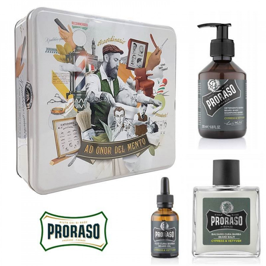 Proraso - Vintage Beard Kit Cypress & Vetyver