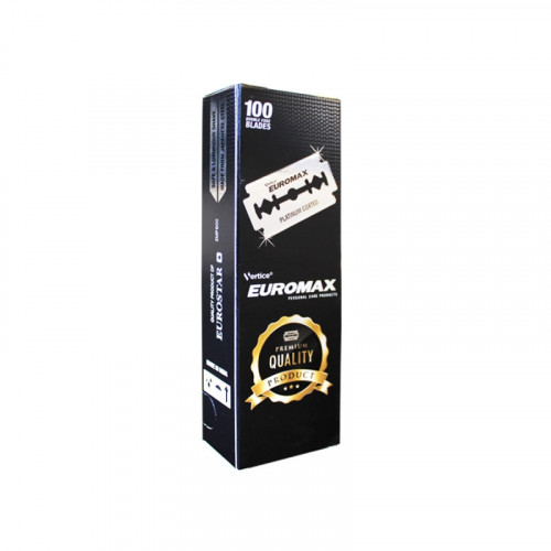 Euromax - Razor Blades Double Edge Box 100 Lame da Barba