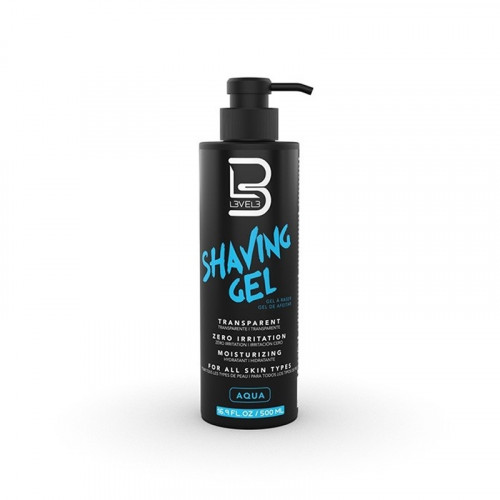 L3VEL3 - Shaving Gel Aqua 500ml