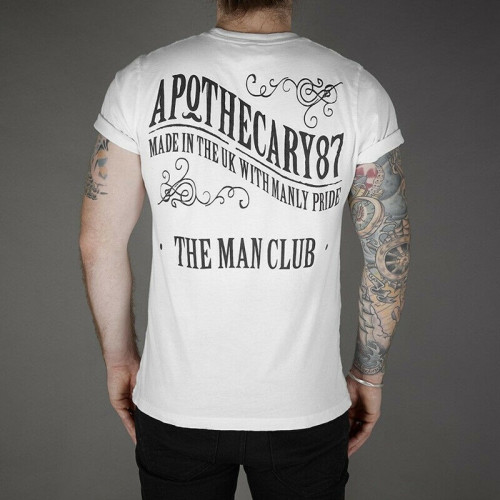 Apothecary 87 - T-Shirt The Man Club White