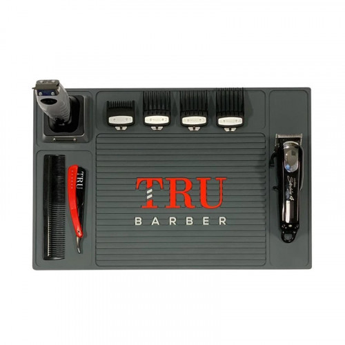 TruBarber - Tappetino Barber Mat Organizer Grey