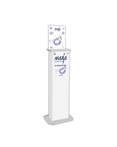 Maxja - Piantana Colonnina per Dispenser Gel Igienizzante da Litro - IVA 5%