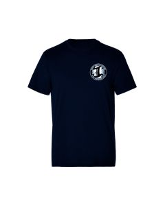 Irving Barber - T-Shirt Logo Blue Navy