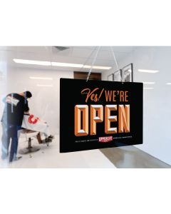Uppercut Deluxe - Open / Close Sign