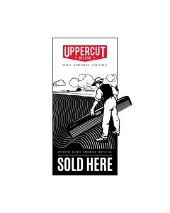 Uppercut Deluxe - Vetrofania Sold Here Rake Comb