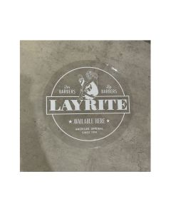 Layrite - Vetrofania Circular Logo