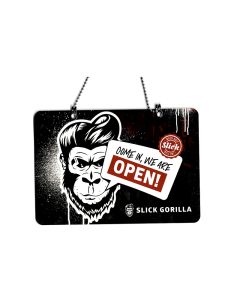 Slick Gorilla - Insegna Open / Close