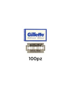Gillette - Silver Blue Lamette da Barba Double Edge 100pz