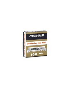 Perma-Sharp - Lamette da Barba Single Edge Box 100pz