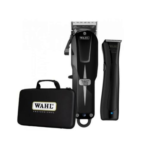 Wahl - Combo Set Beret + Super Taper Cordless Black Limited