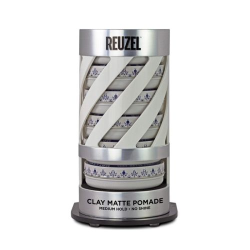 reuzel-clay-matte-pomade-GRAVITY-dispenser-expo