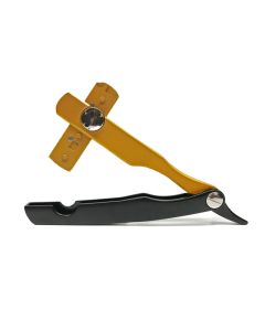 Irving Barber - Rasoio a Mano Libera Cerakote Series Gold/ Black