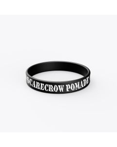 Scarecrow Pomade - Braccialetto in Silicone Black